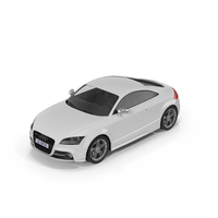 Audi TTS White PNG & PSD Images