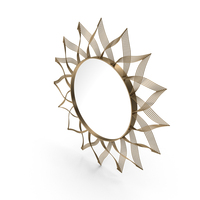 Sunflower Wall Mirror PNG & PSD Images