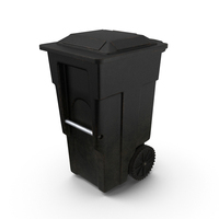 Trashcan Black Dirty PNG & PSD Images