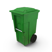 Trashcan Green Dirty PNG & PSD Images