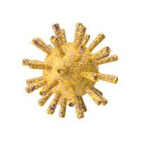 Microorganism Yellow PNG & PSD Images