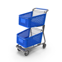 Plastic Shopping Cart PNG & PSD Images
