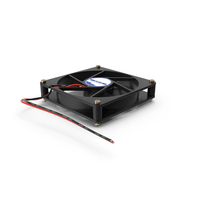 DC 12V 90mm Case Fan PNG & PSD Images