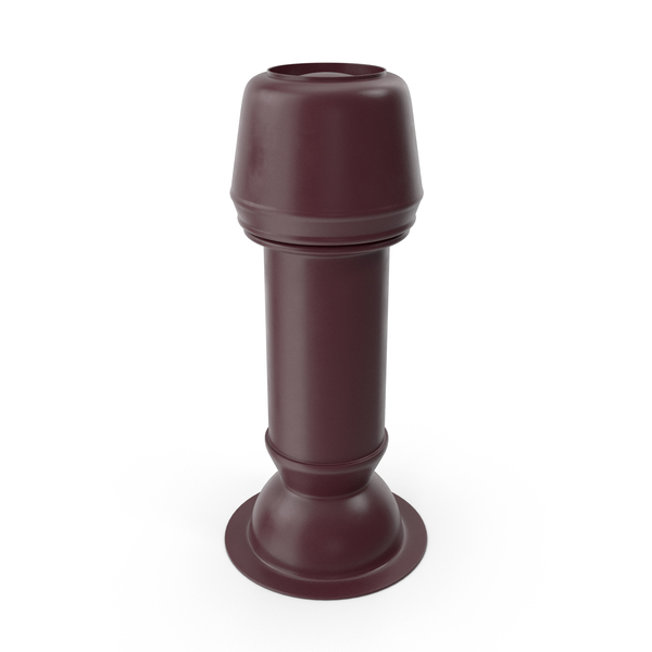 Designer Red Round Metal Chimney PNG & PSD Images