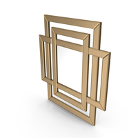 Mortimer Bronze Glass Mirror PNG & PSD Images