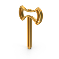 Viking Weapon Icon Gold PNG & PSD Images