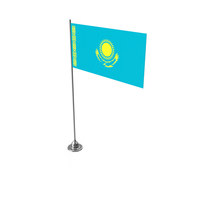 Flag Of Kazakhstan PNG & PSD Images