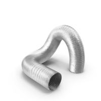 Flexible Aluminum Foil Duct PNG & PSD Images