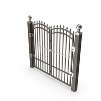 Gate Silver Black PNG & PSD Images
