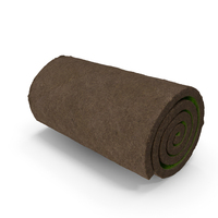 Lawn Turf Roll Folded PNG & PSD Images