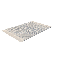 Modern Wool Rug Blue PNG & PSD Images
