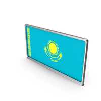 Flag Of Kazakhstan PNG & PSD Images