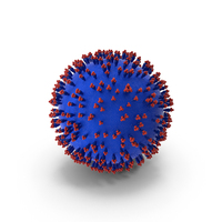 Germ Virus Blue PNG & PSD Images