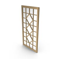 Rectangular Accent Wall Mirror PNG & PSD Images