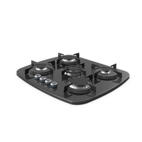 Glass Top Gas Stove PNG & PSD Images