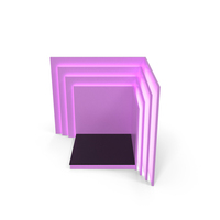 Pink  Square Podium PNG & PSD Images