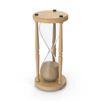 Wooden Hourglass PNG & PSD Images