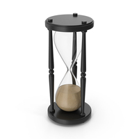 Black Hourglass PNG & PSD Images