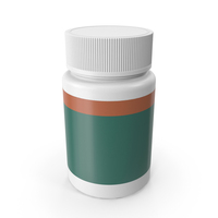 Pill Supplement Bottle PNG & PSD Images