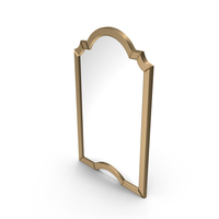 Ekaterina Arch Crowned Top Wall Mirror PNG & PSD Images