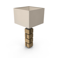 Gold Table Lamp Reynaud PNG & PSD Images