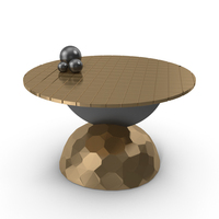 Half Moon Coffee Table PNG & PSD Images