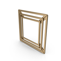 Hust Triple Square Wall Mirror PNG & PSD Images