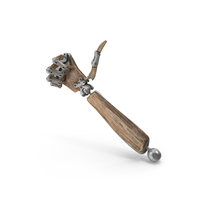 Steampunk Robot Hand Pose PNG & PSD Images