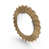 Lattin Wall Accent Mirror PNG & PSD Images