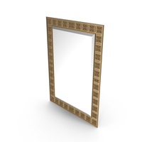 Medallion Accent Mirror PNG & PSD Images