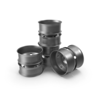 Double Steel Truck Disk Stack PNG & PSD Images