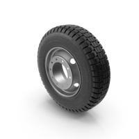 Truck Wheel Single Steel PNG & PSD Images