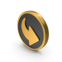 Dual Color Down Arrow Direction Symbol PNG & PSD Images