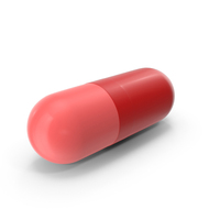 Red Medicine Capsule PNG & PSD Images