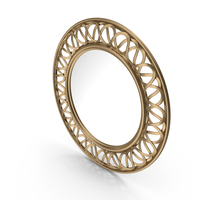 Trina Lattice Accent Mirror PNG & PSD Images