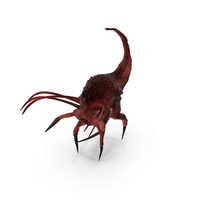 Little Red Monster PNG & PSD Images