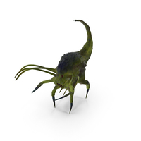 Little Green Monster PNG & PSD Images