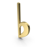 Flat Music Symbol Gold PNG & PSD Images