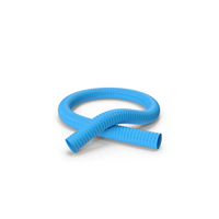 Hose Corrugated Pipe Blue PNG & PSD Images