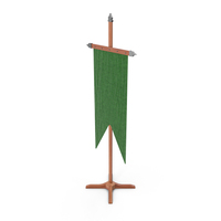 Banner Serrated Green PNG & PSD Images