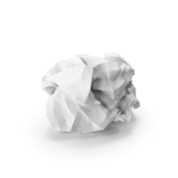 Blank Crumpled Paper PNG & PSD Images