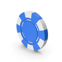 Blue Casino Chip PNG & PSD Images