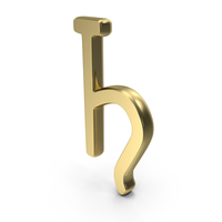 Saturn Astrological Symbols Gold PNG & PSD Images