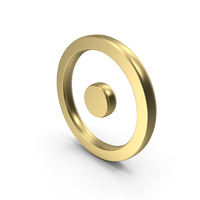 Sun Astrological Symbol Gold PNG & PSD Images