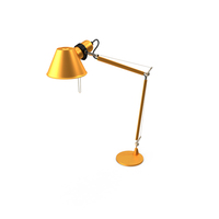 Tolomeo Lamp Orange PNG & PSD Images