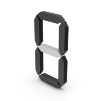 Black Calculator Number 0 PNG & PSD Images