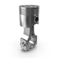 Stainless Steel Engine Piston PNG & PSD Images