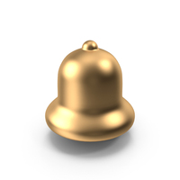 Ring Bell Gold PNG & PSD Images