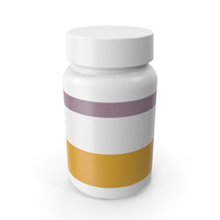 Pill Supplement Bottle PNG & PSD Images
