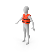 Life Vest Type III PFD for Kids PNG & PSD Images